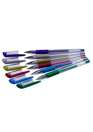 Gel pens